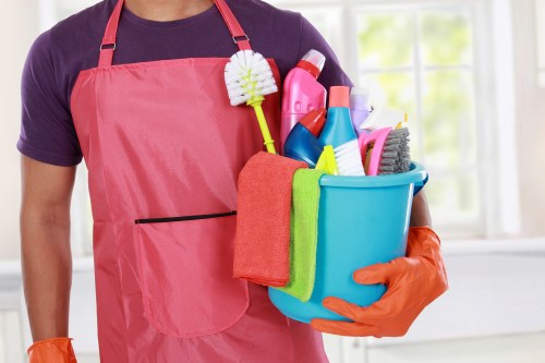 Cleaning team improving procedures after complaint resolution