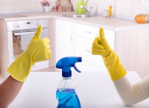 Cleaning fixtures and surfaces after renovation work in Greenwich