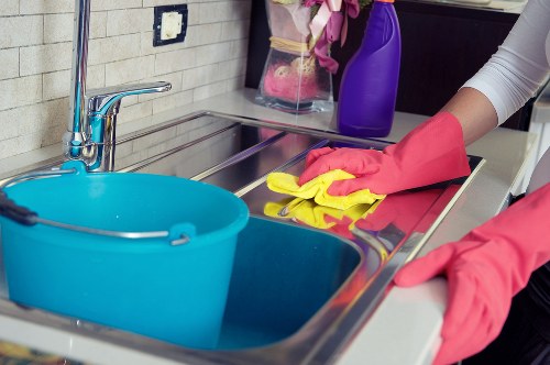 Regular office cleaning supporting hygiene and productivity
