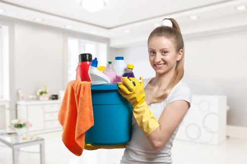 Commercial cleaning in Greenwich for a polished workspace