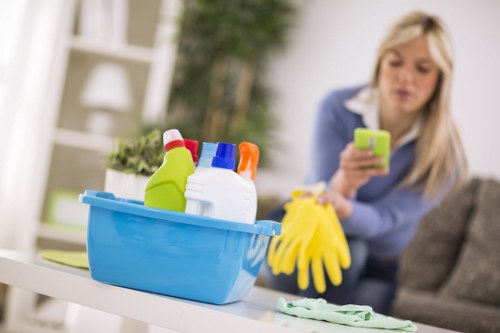 Deep cleaning of tile and grout floors in Greenwich