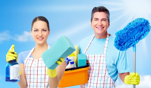 Deep kitchen cleaning for a Greenwich rental property