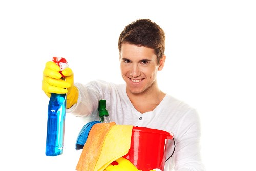 Detailed move out cleaning in a Greenwich residential hallway